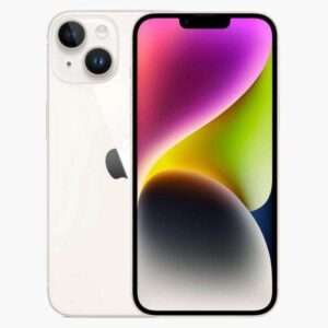 4 jaar Garantie | Refurbished Apple iPhone 14, 128 GB, Wit, A-grade | Nano Sim + eSIM