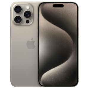 4 jaar Garantie | Refurbished Apple iPhone 15 Pro, 128 GB, Naturel Titanium, A-grade | Nano Sim + E Sim