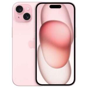 4 jaar Garantie | Refurbished Apple iPhone 15, 128 GB, Roze, A-Grade | Nano Sim + eSim