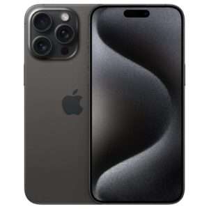 4 jaar Garantie | Refurbished Apple iPhone 15 Pro Max, 256 GB, Zwart, A-grade | Nano Sim + eSim